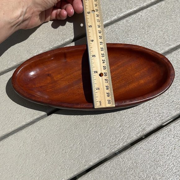 Small Oval Wood Bowl - Picture 7 of 7